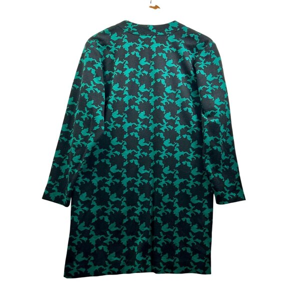 Vertigo Paris (Likely) Made in France Green Wool Blend Long Knit Coat MEDIUM - Picture 3 of 7